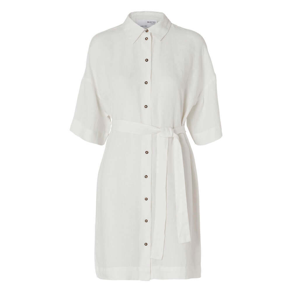 Selected Femme Linnie Linen Shirt Dress